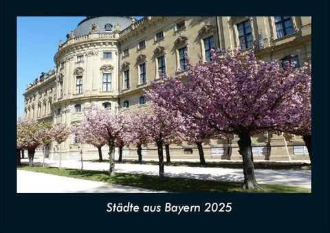 Städte aus Bayern 2025 Fotokalender DIN A4