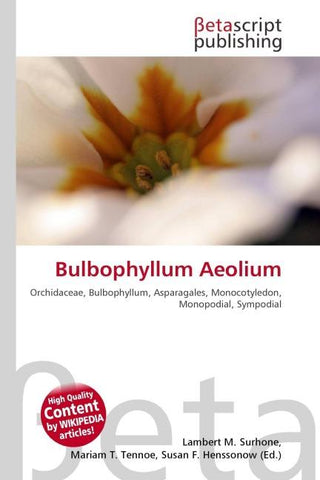Bulbophyllum Aeolium