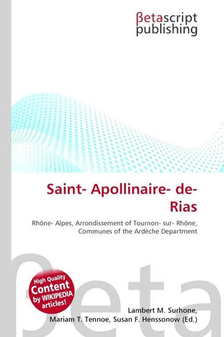Saint- Apollinaire- de- Rias