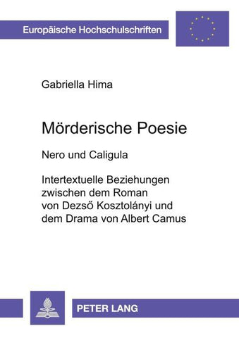 Mörderische Poesie