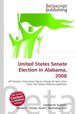 United States Senate Election in Alabama, 2008