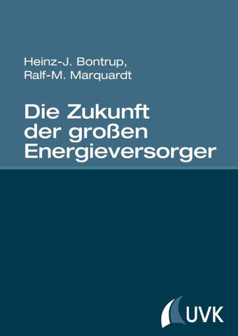 Die Zukunft der großen Energieversorger