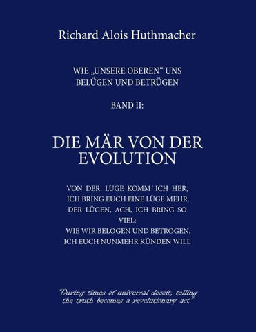 Die Mär von der Evolution