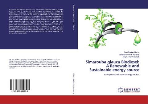 Simarouba glauca Biodiesel: A Renewable and Sustainable energy source