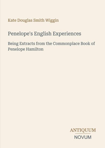 Penelope's English Experiences