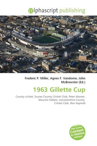 1963 Gillette Cup