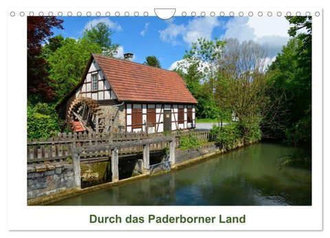 Durch das Paderborner Land (Wandkalender 2026 DIN A4 quer), CALVENDO Monatskalender