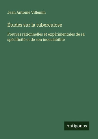 Études sur la tuberculose