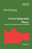 Convex Integration Theory