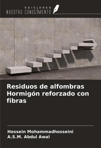 Residuos de alfombras Hormigón reforzado con fibras