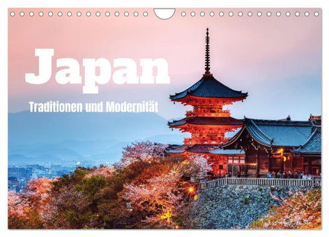 Japan - Traditionen und Modernität (Wandkalender 2026 DIN A4 quer), CALVENDO Monatskalender