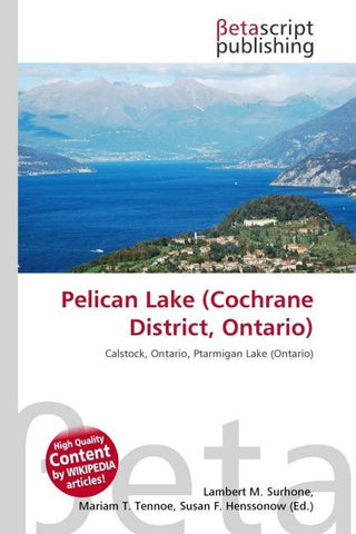 Pelican Lake (Cochrane District, Ontario)