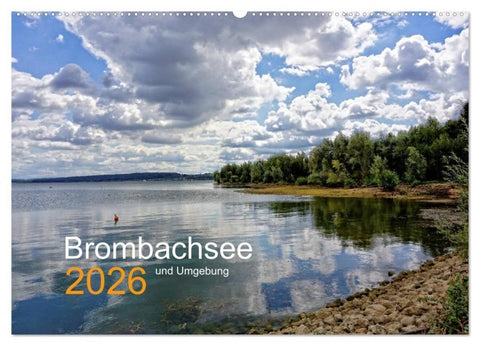 Brombachsee und Umgebung (Wandkalender 2026 DIN A2 quer), CALVENDO Monatskalender