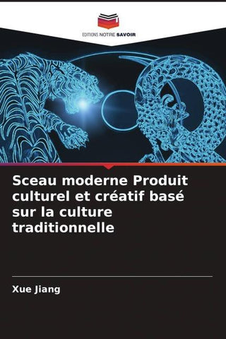 Sceau moderne Produit culturel et créatif basé sur la culture traditionnelle