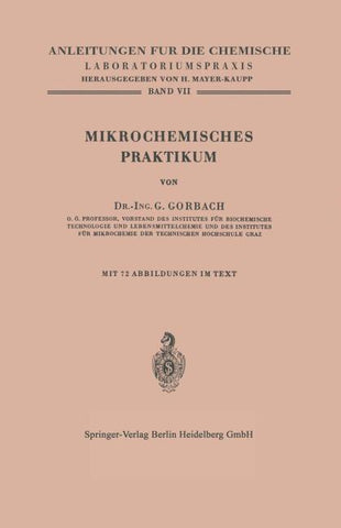Mikrochemisches Praktikum