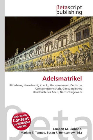 Adelsmatrikel