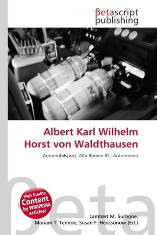 Albert Karl Wilhelm Horst von Waldthausen