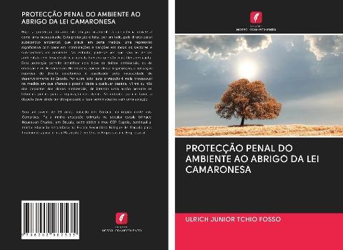 PROTECÇÃO PENAL DO AMBIENTE AO ABRIGO DA LEI CAMARONESA