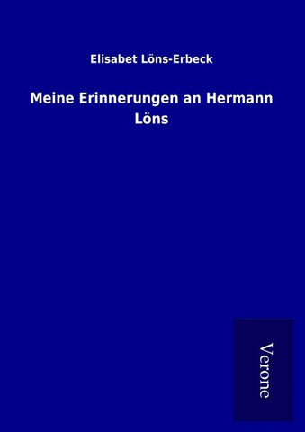 Meine Erinnerungen an Hermann Löns