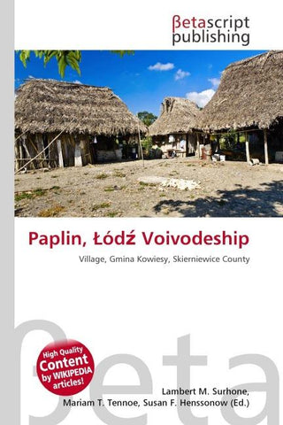 Paplin, ¿ód¿ Voivodeship