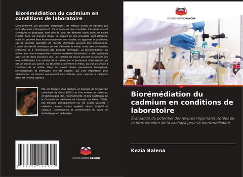 Biorémédiation du cadmium en conditions de laboratoire
