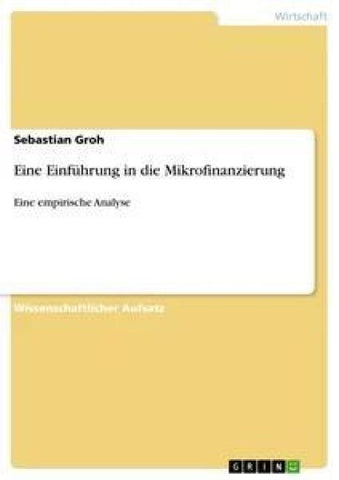 Eine Einführung in die Mikrofinanzierung