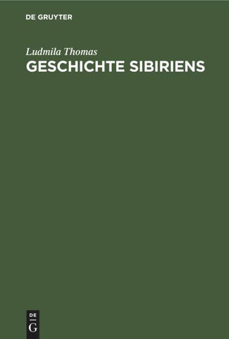 Geschichte Sibiriens