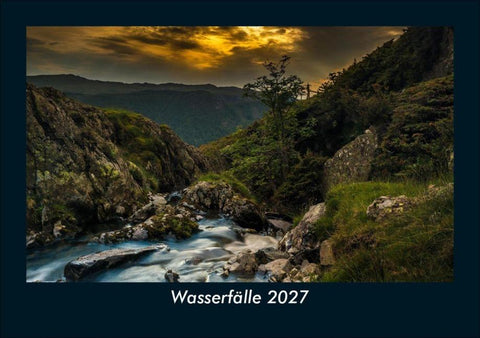 Wasserfälle 2027 Fotokalender DIN A5