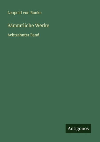 Sämmtliche Werke