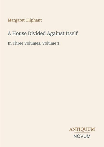 A House Divided Against Itself