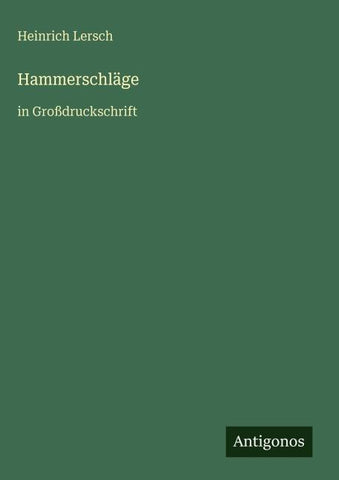 Hammerschläge