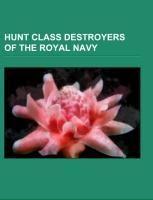 Hunt class destroyers of the Royal Navy