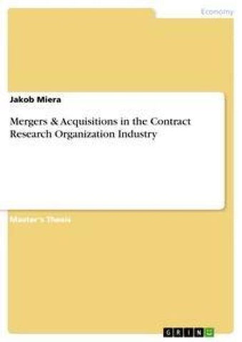 Mergers & Acquisitions in the Contract Research Organization Industry