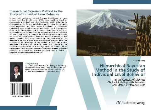 Hierarchical Bayesian Method in the Study of Individual Level Behavior