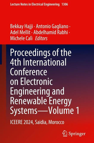 Proceedings of the 4th International Conference on Electronic Engineering and Renewable Energy Systems—Volume 1