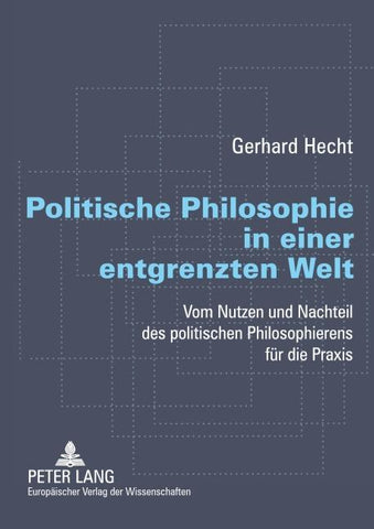 Politische Philosophie in einer entgrenzten Welt