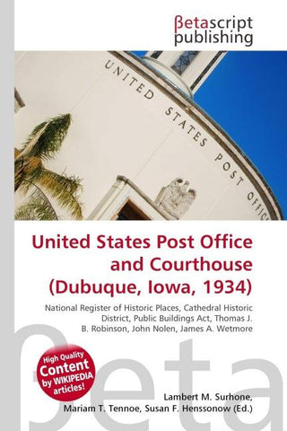 United States Post Office and Courthouse (Dubuque, Iowa, 1934)