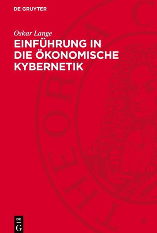 Einführung in die ökonomische Kybernetik