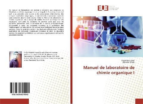 Manuel de laboratoire de chimie organique I