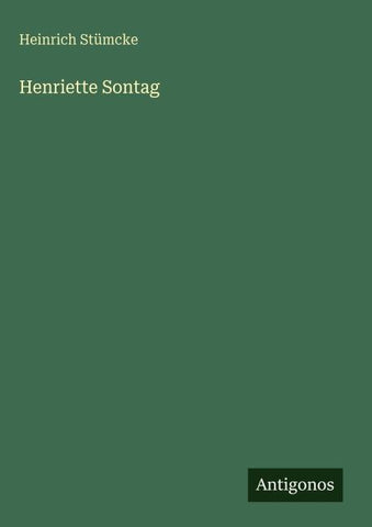 Henriette Sontag