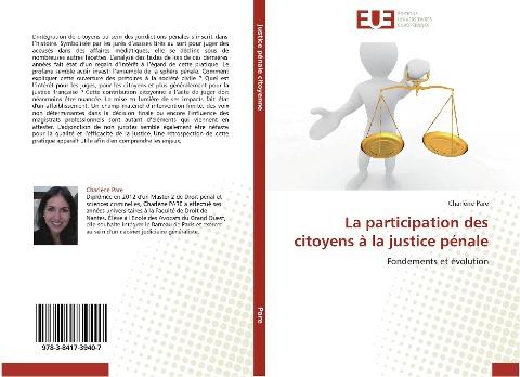 La participation des citoyens à la justice pénale