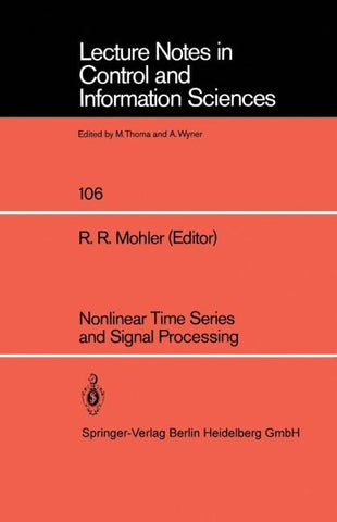 Nonlinear Time Series and Signal Processing