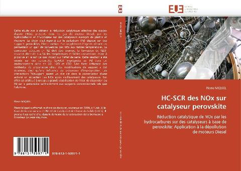 HC-SCR des NOx sur catalyseur perovskite