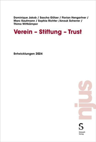 Verein - Stiftung - Trust