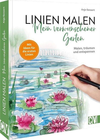 Linien malen – Mein verwunschener Garten