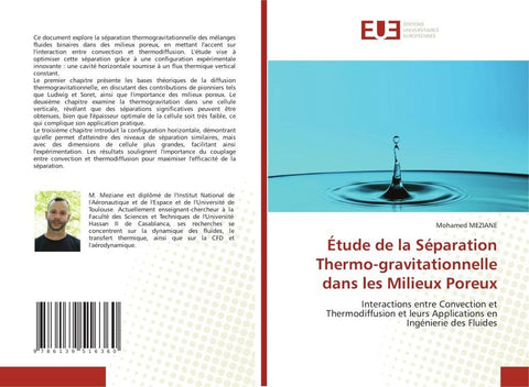 Étude de la Séparation Thermo-gravitationnelle dans les Milieux Poreux
