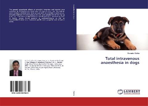Total intravenous anaesthesia in dogs