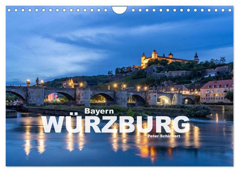 Würzburg - Bayern (Wandkalender 2026 DIN A4 quer), CALVENDO Monatskalender