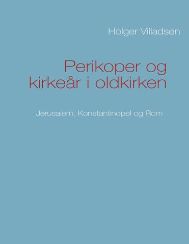 Perikoper og kirkeår i oldkirken