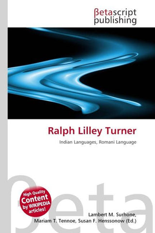Ralph Lilley Turner